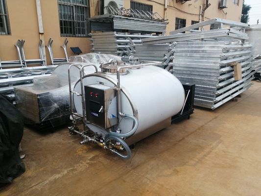 Φρέσκια δεξαμενή 304 ψύξης γάλακτος 1000 λίτρου ανοξείδωτο