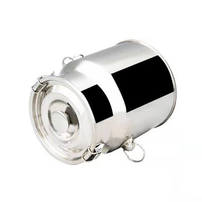 SS201 κάδος ανοξείδωτου 5 λίτρου με το καπάκι 0.8mm πάχος