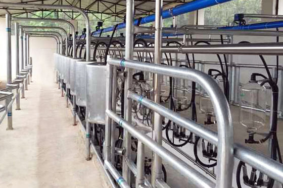 τύπος 5T/h ψαροκόκκαλων χαμηλού θορύβου αυτόματη αρμέγοντας αίθουσα αρμέγοντας αιθουσών 20 μονάδων