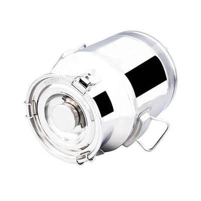 το κατάστημα 25L και το πάχος 0.8mm γάλακτος μεταφορών γάλα αποθήκευσης μπορούν