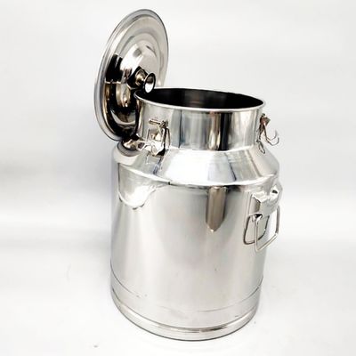 το ανοξείδωτο 20L Ss201 1.0mm γάλα βαρελιών σφραγίδων πάχους μπορεί