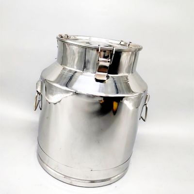 το ανοξείδωτο 20L Ss201 1.0mm γάλα βαρελιών σφραγίδων πάχους μπορεί