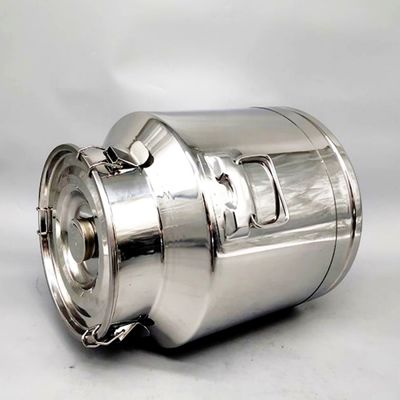 το ανοξείδωτο 20L Ss201 1.0mm γάλα βαρελιών σφραγίδων πάχους μπορεί