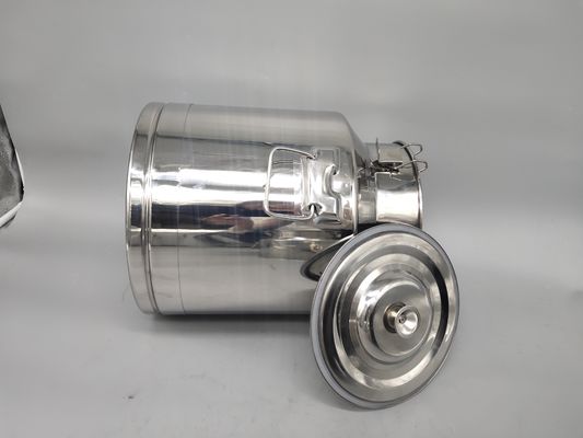 20L το πάχος 1.0mm μεταλλικών κουτιών ψυκτικού μέσου γάλακτος αρμέγματος αιγών γάλα αποθήκευσης μπορεί