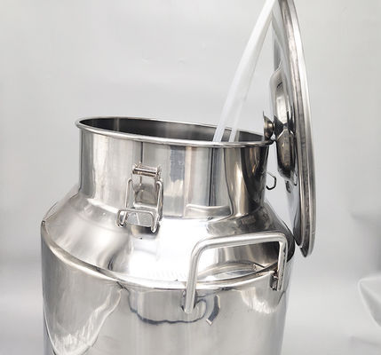 30L 0.8mm κάδοι 201 αποθήκευσης βαθμού τροφίμων ανοξείδωτο