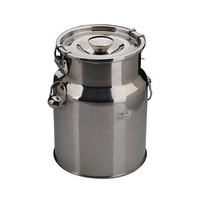 Το διπλό γάλα ανοξείδωτου στρώματος 5L 304 μπορεί για τα γαλακτοκομικά αγροκτήματα