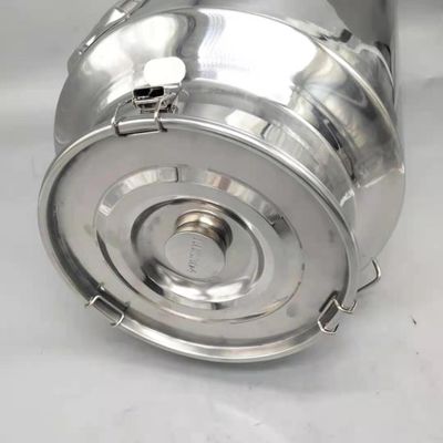 Αεροστεγής υγρασία κάδων βαθμού τροφίμων SS304 50L - απόδειξη με το καπάκι