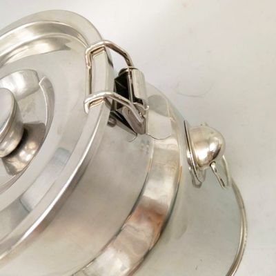 SS201 κάδος ανοξείδωτου 5 λίτρου με το καπάκι 0.8mm πάχος