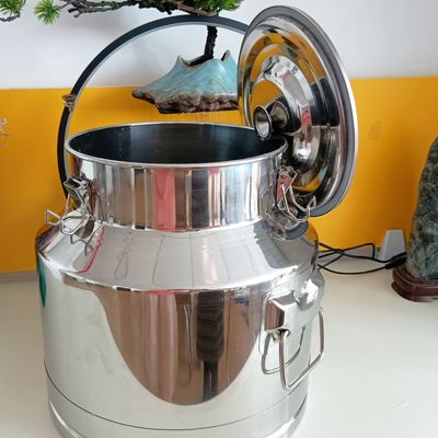 Το πυκνωμένο σφραγισμένο 20L γάλα ανοξείδωτου μπορεί βαθμός τροφίμων αποθήκευση γάλακτος SUS304