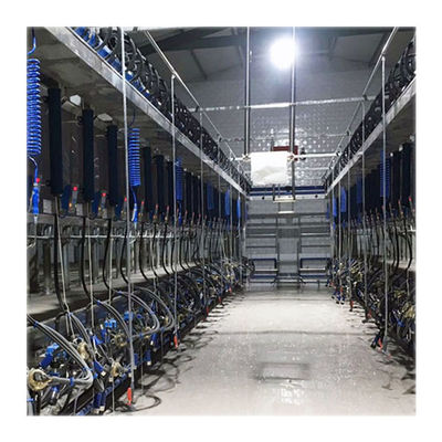 Πνευματικά αναλογία 60/40 Drive μικρής κλίμακας αρμέγοντας αίθουσα για το γαλακτοκομικό αγρόκτημα
