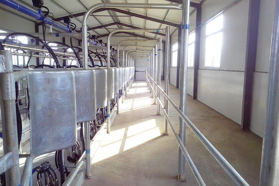 τύπος 5T/h ψαροκόκκαλων χαμηλού θορύβου αυτόματη αρμέγοντας αίθουσα αρμέγοντας αιθουσών 20 μονάδων