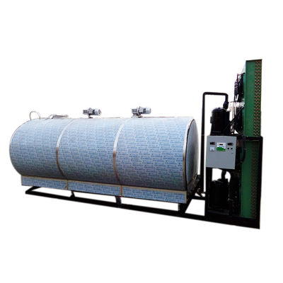 2.2KW δεξαμενή αποθήκευσης γάλακτος μεταφορών δεξαμενών ψυκτήρων γάλακτος 3000 λίτρου