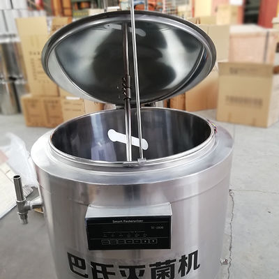 Μικρή Pasteurizer ανοξείδωτου batch μηχανή 5-500L παστερίωσης γάλακτος