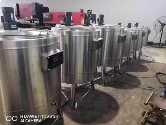 3kw μικρό Pasteurizer γάλακτος ανοξείδωτο βαθμού τροφίμων μηχανών