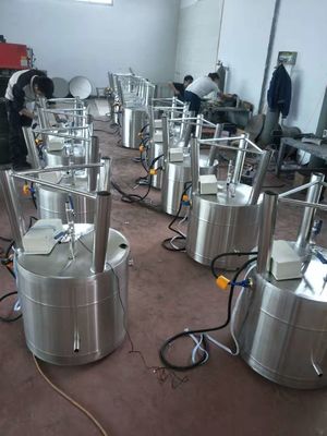 SUS304 Pasteurizer γάλακτος 1,5 χιλ. μηχανή αποστείρωσης γάλακτος μηχανών