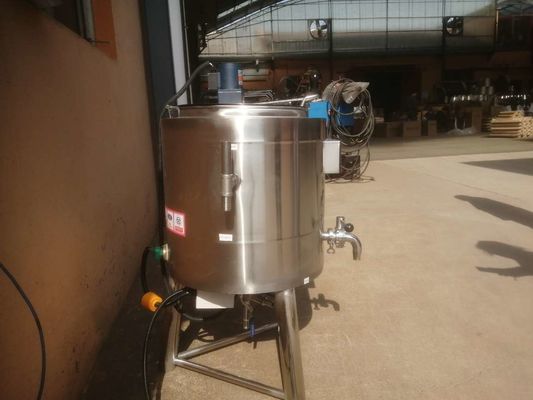 Ηλεκτρικό 6kw Pasteurizer γάλακτος 50 λίτρου ανοξείδωτο βαθμού τροφίμων