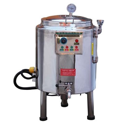 Μίνι εξοπλισμός παστερίωσης γάλακτος 10L για τον υγρό χυμό νωπών καρπών