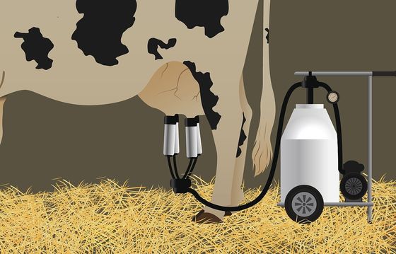 Diesel μηχανών κινητή αγελάδων φορητή κενή αντλία αιγών αρμέγοντας μηχανών ηλεκτρική