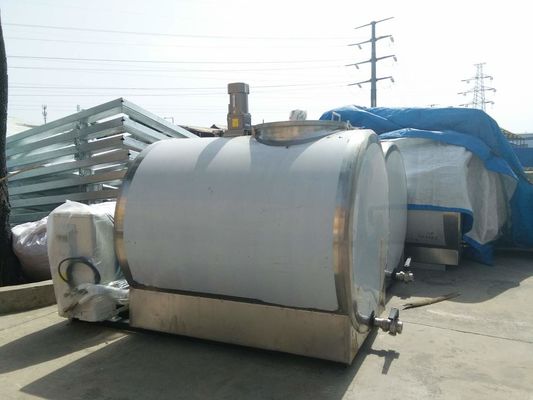 Άριστη εργασία SS304 δεξαμενή γάλακτος 500 λίτρου με το υλικό βαθμού τροφίμων