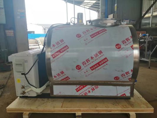 1000 Ltr εξοπλισμός ψύξης γάλακτος δεξαμενών ψύξης γάλακτος ανοξείδωτου για το μαζικό γάλα