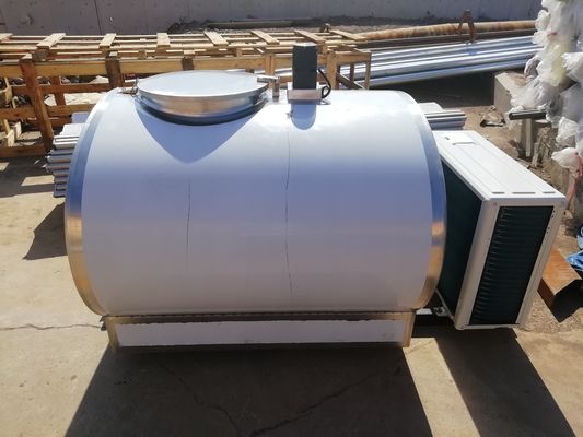 1000 Ltr εξοπλισμός ψύξης γάλακτος δεξαμενών ψύξης γάλακτος ανοξείδωτου για το μαζικό γάλα