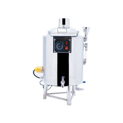 Μίνι ηλεκτρικό σύγχρονο Pasteurizer γάλακτος 50 λίτρου ανοξείδωτο 304