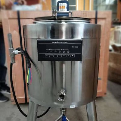 200 λίτρο 304 Pasteuriser ανοξείδωτου αντίσταση διάβρωσης