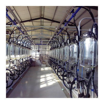 24-100 point Cow High Efficient Dairy Milking Parlor Dairy Farm Machine