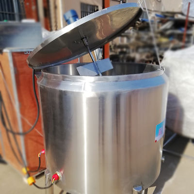 Pasteurizer γάλακτος χυμού φρούτων Ss304 100l αυτόματη ηλεκτρική θέρμανση μηχανών