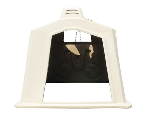 Πλαστικό εξοχικό σπίτι υπόστεγων αγελάδων καταφυγίων μόσχων πολυαιθυλενίου γαλακτοκομικών αγροκτημάτων